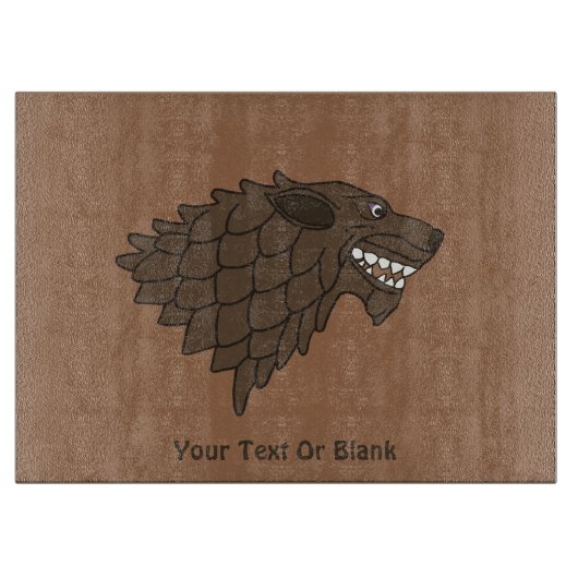 Planche À Découper Fenrir/Fenriswolf (Devant)