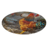 Planche À Découper Ferme ambiance coq (Coin)