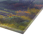 Planche À Découper Ferme/cours d'eau/bois/peinture (Coin)