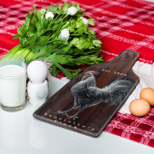 Planche À Découper Ferme de la Poule Rustique