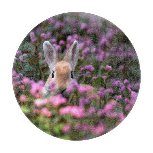 Planche À Découper Ferme de lapins (Devant)