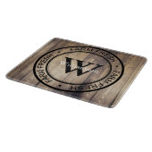 Planche À Découper Ferme Grange Bois Ferme Fraîche Nom de famille (Coin)