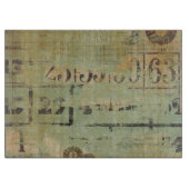 Planche À Découper Ferme rustique de collage de bingo-test (Devant)