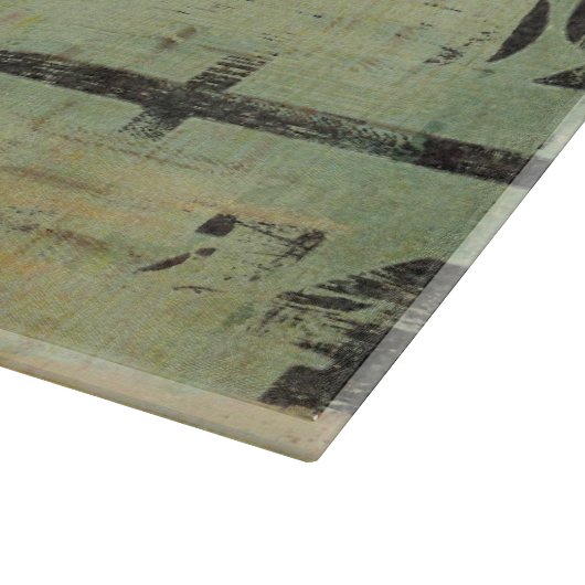 Planche À Découper Ferme rustique de collage de bingo-test (Coin)