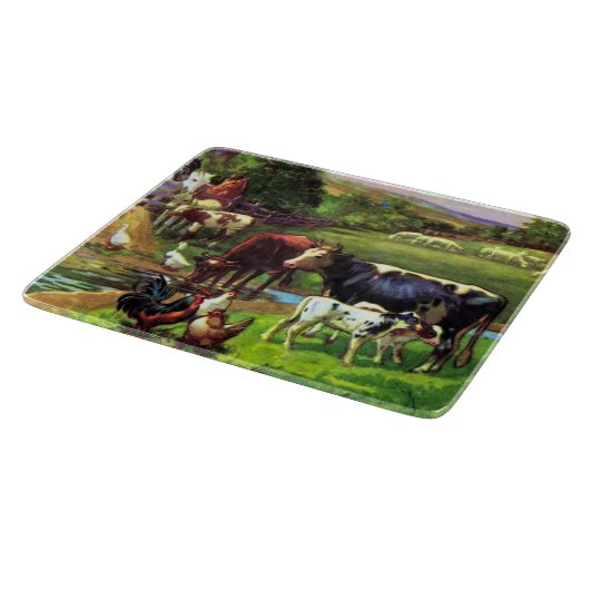 Planche À Découper Ferme vintage (Coin)