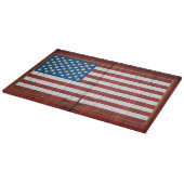 Planche À Découper Fermes | American Flag Barn Mural (Coin)