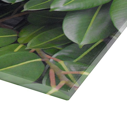 Planche À Découper Fermeture de l'arbre en caoutchouc (Coin)