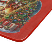 Planche À Découper Festif cookie de Noël gnome (Coin)