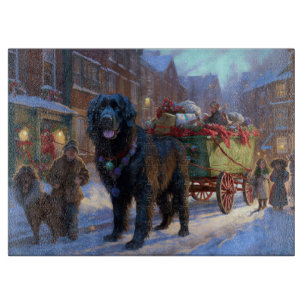 Planche À Découper Festin de Noël à Terre-Neuve