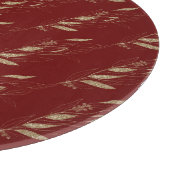 PLANCHE À DÉCOUPER FESTIVE NOËL RED GOLD TRAY CUTBOARD (Coin)