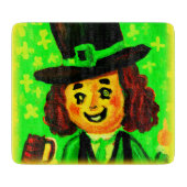 Planche À Découper Fête de la Saint Patrick. Commandez dès maintenant (Devant)