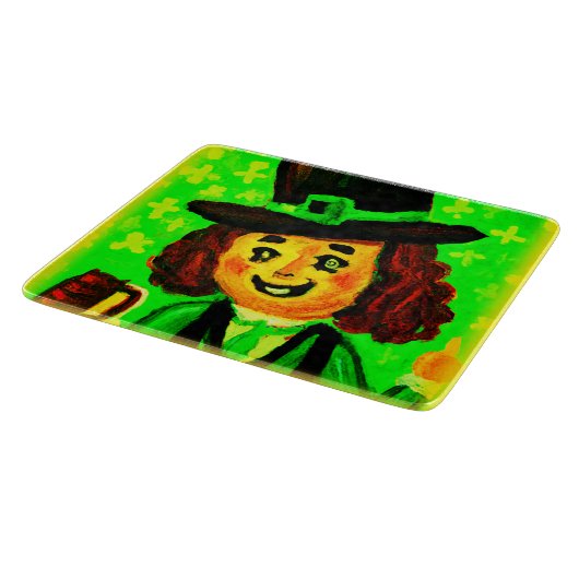 Planche À Découper Fête de la Saint Patrick. Commandez dès maintenant (Coin)