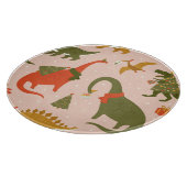 Planche À Découper Fête de Noël Dino : Tree Rex (Coin)
