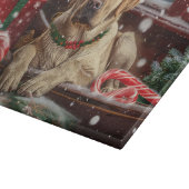 Planche À Découper Fête de Noël du chien du Labrador (Coin)
