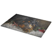 Planche À Découper Fête de Noël du chien Mastiff Tibétain (Coin)