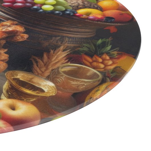 Planche À Découper Fête de récolte abondante (Coin)