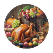 Planche À Découper Fête de récolte abondante (Devant)