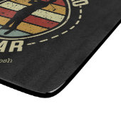 Planche À Découper Fête des Pères Golf Vintage (Coin)