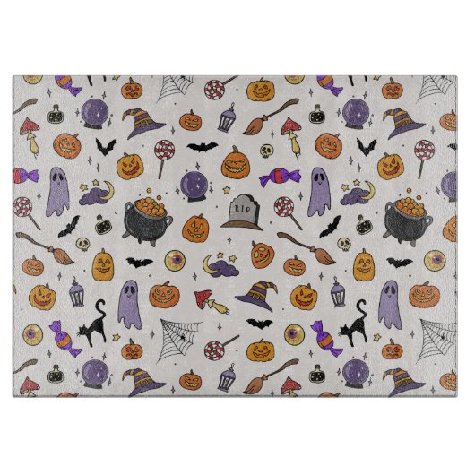 Planche À Découper Fête d'Halloween (Devant)