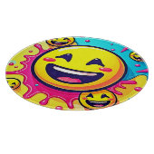 Planche À Découper Fête Emoji Rire (Coin)