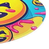 Planche À Découper Fête Emoji Rire (Coin)