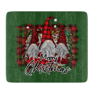 Planche À Découper fête Noël gnome de Noël Coupe