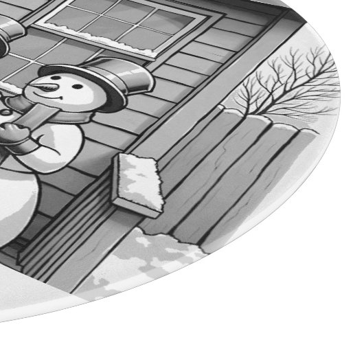 Planche À Découper Fêtes de Noël (Coin)