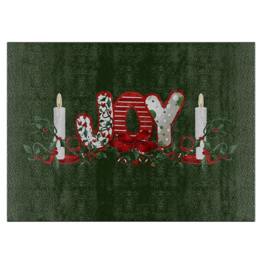 Planche À Découper Fêtes de Noël Joie (Devant)