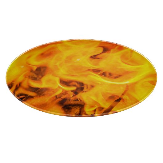 Planche À Découper Feu et flammes (Coin)