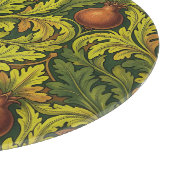 Planche À Découper Feuillage doré Grenade Orné William Morris (Coin)