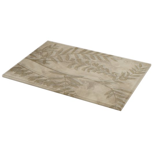 Planche À Découper Feuillage doré I (Coin)