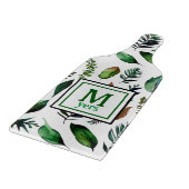 Planche À Découper Feuillage vert Nature botanique Personnalisée (Coin)