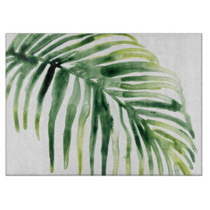Planche À Découper Feuille de bijou tropicale