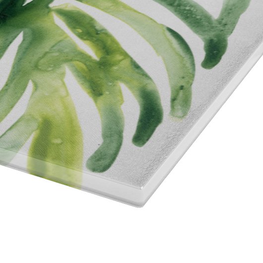 Planche À Découper Feuille de bijou tropicale (Coin)