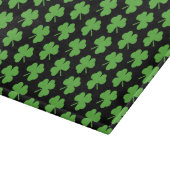 Planche À Découper Feuille de trèfle vert (Coin)