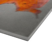 Planche À Découper Feuille d'érable rouge - Automne mystique (Coin)