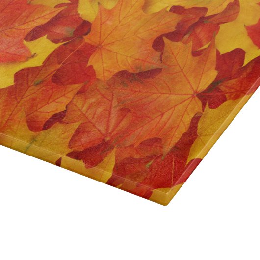 Planche À Découper Feuilles automnales (Coin)