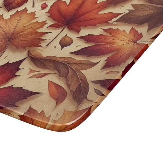 Planche À Découper Feuilles automnales Wall Art (Coin)