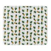 Planche À Découper Feuilles D'Ananas Et De Palmiers (Devant)