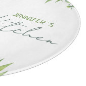 Planche À Découper Feuilles d'aquarelle personnalisés, cuisine (Coin)