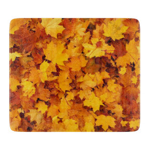 Planche À Découper Feuilles d'automne