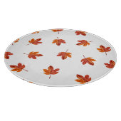 Planche À Découper Feuilles d'automne aquarelle main tirée (Coin)