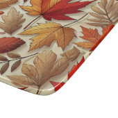 Planche À Découper feuilles d'automne classiques (Coin)