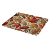 Planche À Découper feuilles d'automne classiques (Coin)