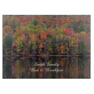 Planche À Découper Feuilles d'automne Couleur d'automne