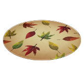Planche À Découper Feuilles d'automne picturales (Coin)