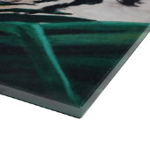 Planche À Découper Feuilles de la jungle verte de Tiger (Coin)