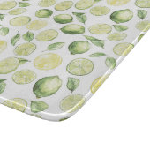 Planche À Découper Feuilles de limes vertes Fruit (Coin)