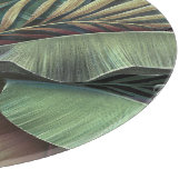 Planche À Découper Feuilles de palmiers tropicaux, illustration 3D de (Coin)