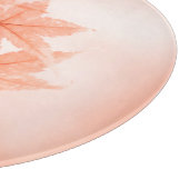 Planche À Découper Feuilles d'érable japonais en Orange (Coin)